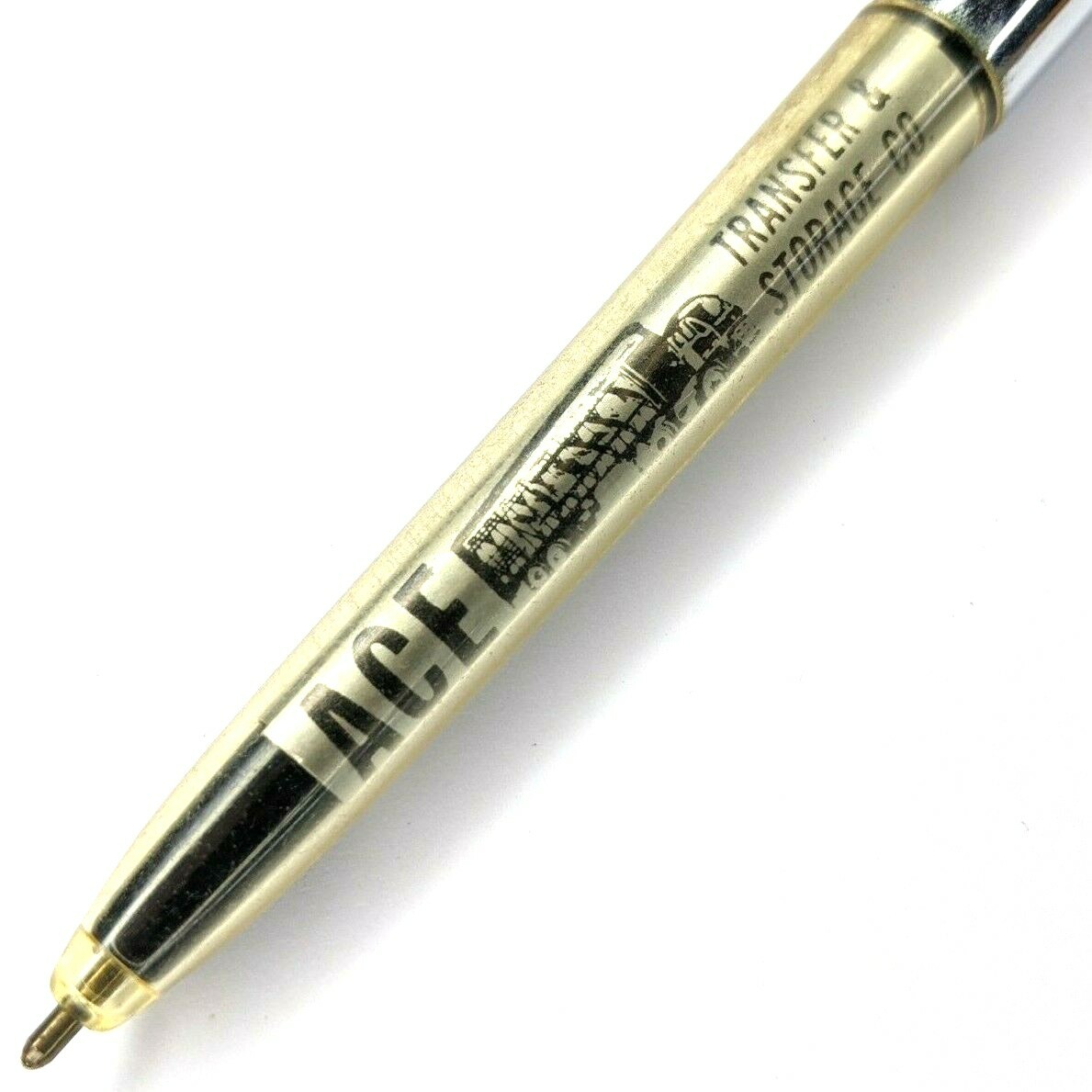 c1970s Port Jervis, NY Ace Transfer & Storage Co Advertising Pen Semi Truck G8
