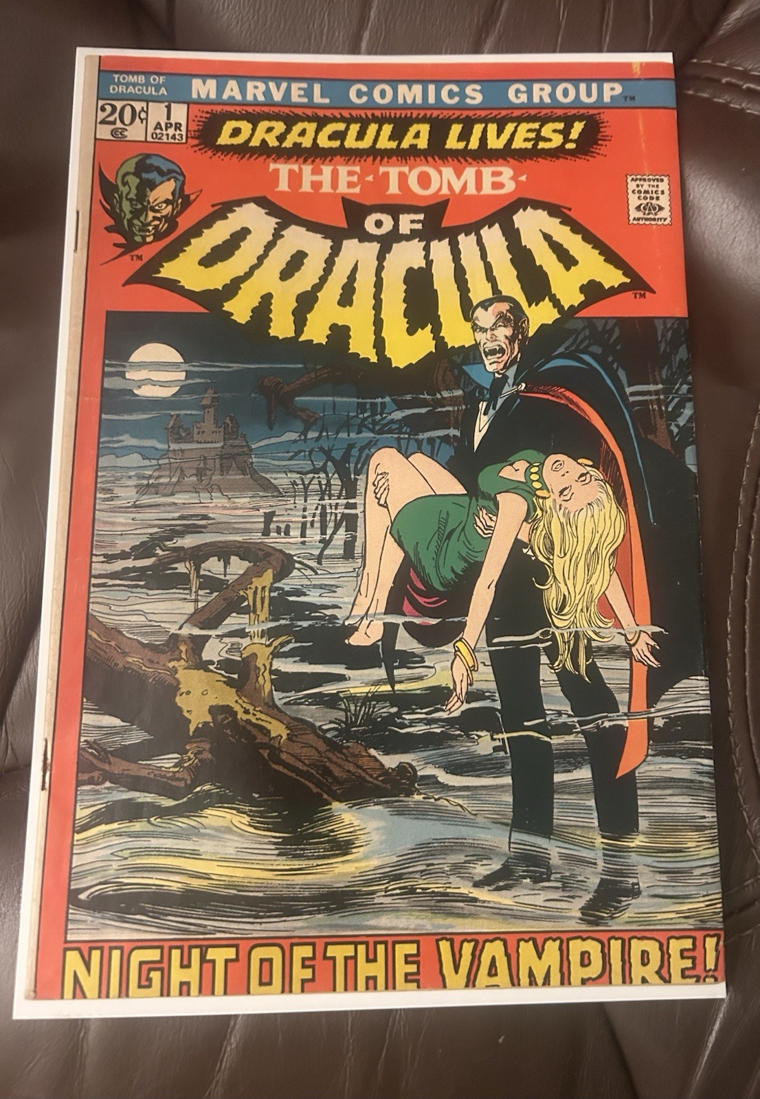 THE TOMB OF DRACULA #1/Marvel/1972/1st Marvel DRACULA/VERY GOOD-