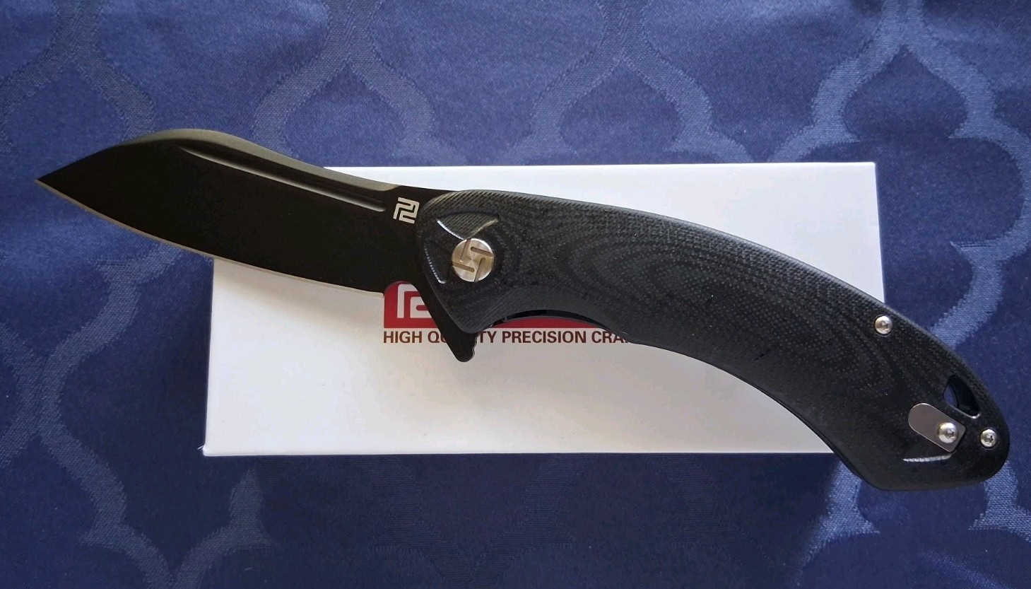 *NEW*🔥 Artisan Cutlery - Eterno Folding Knife w/D2 Blade & G10 Handle 1818P-BKC