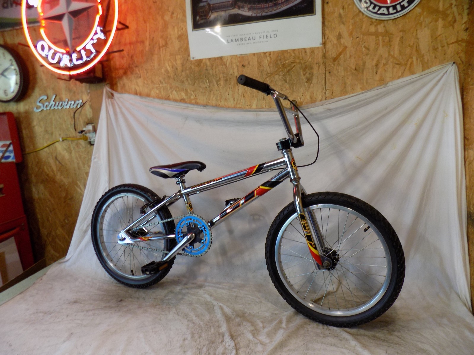 1990s GT EXPERT INTERCEPTOR VINTAGE MID SCHOOL BMX BIKE REDLINE HARO MONGOOSE DK