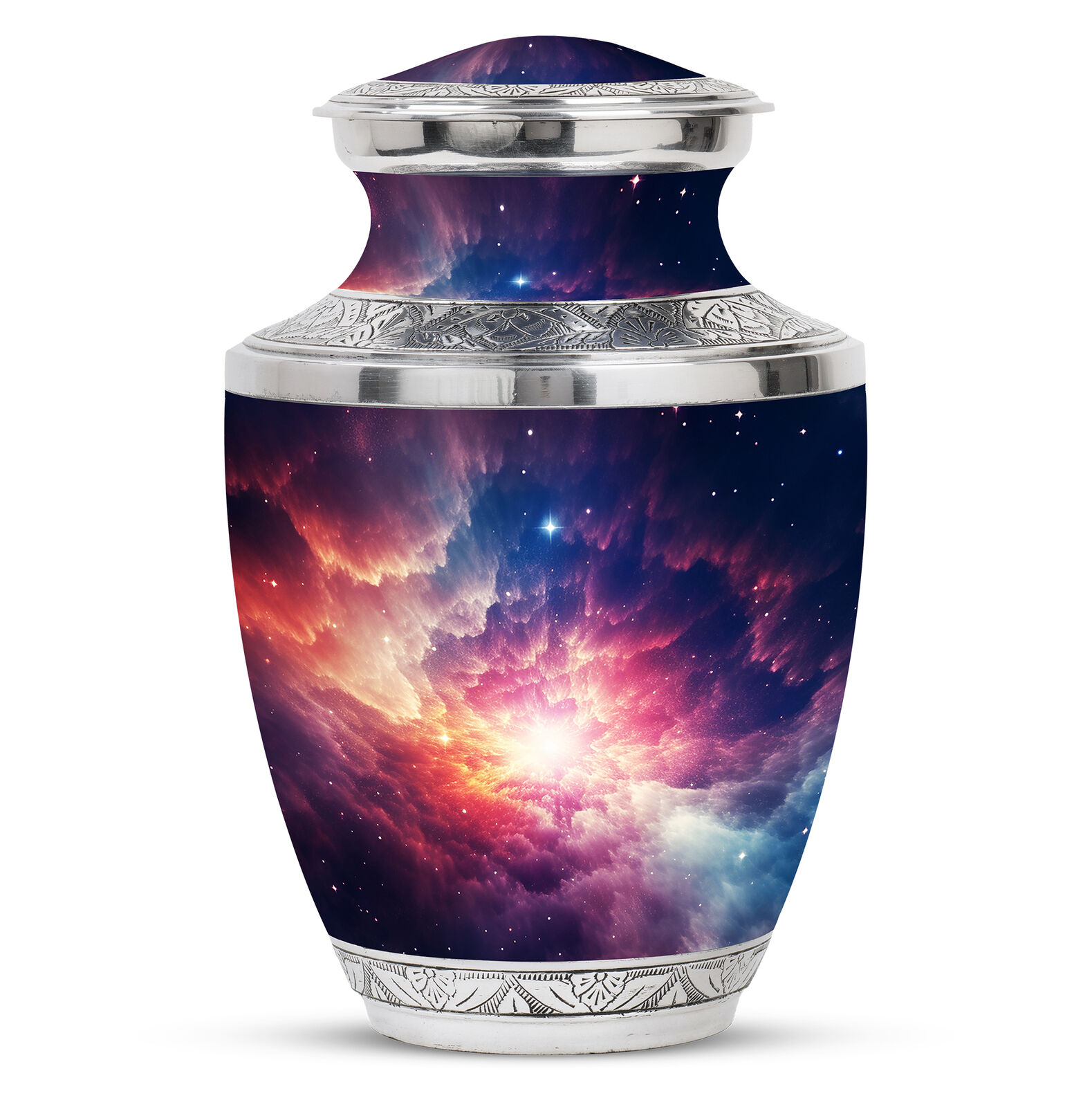 nebula galaxy Large Unique Urns For Ashes Size 10 Inch