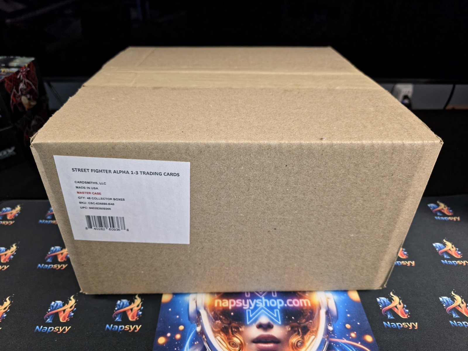 Cardsmiths Street Fighter Alpha Master Case 48 Boxes Factory Sealed