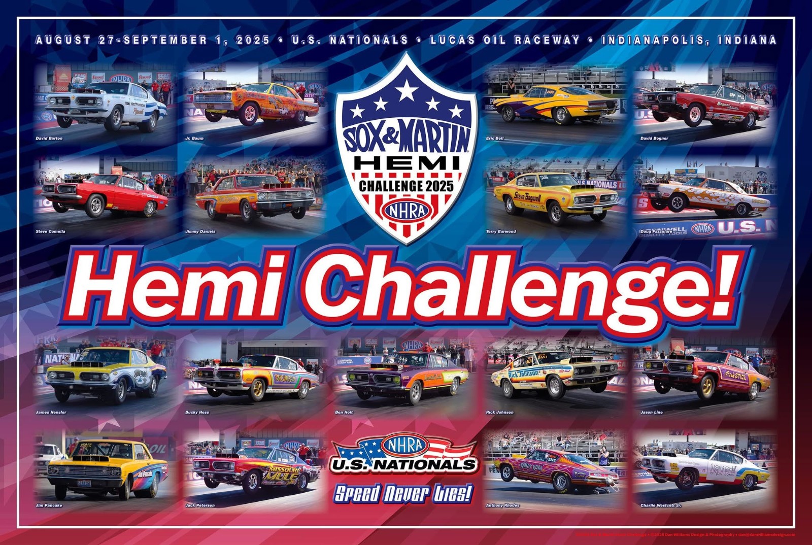 2025 NHRA U.S. Nationals Sox & Martin Hemi Challenge 36\