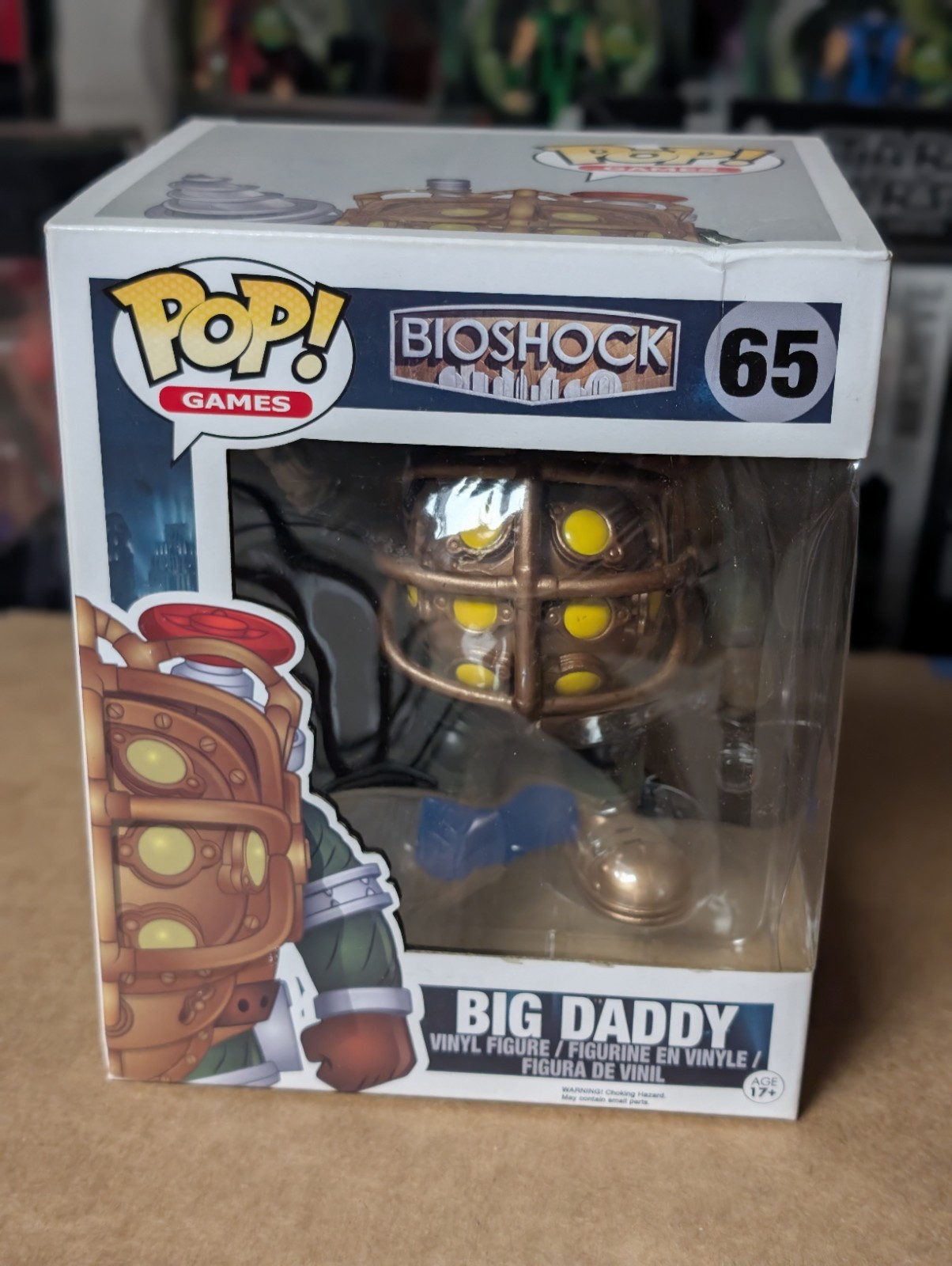 Funko Pop Bioshock Big Daddy #65 Funko Pop Bioshock Big Daddy #65