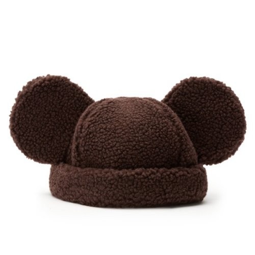Cakeworthy/Disney Mickey Mouse Chocolate/Brown Beanie for Adults - Size OS