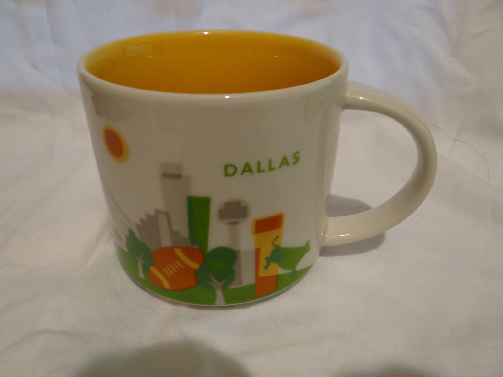 Starbucks  BEEN THERE/YOU ARE HERE Travel Series* 14fl oz Mug DALLAS