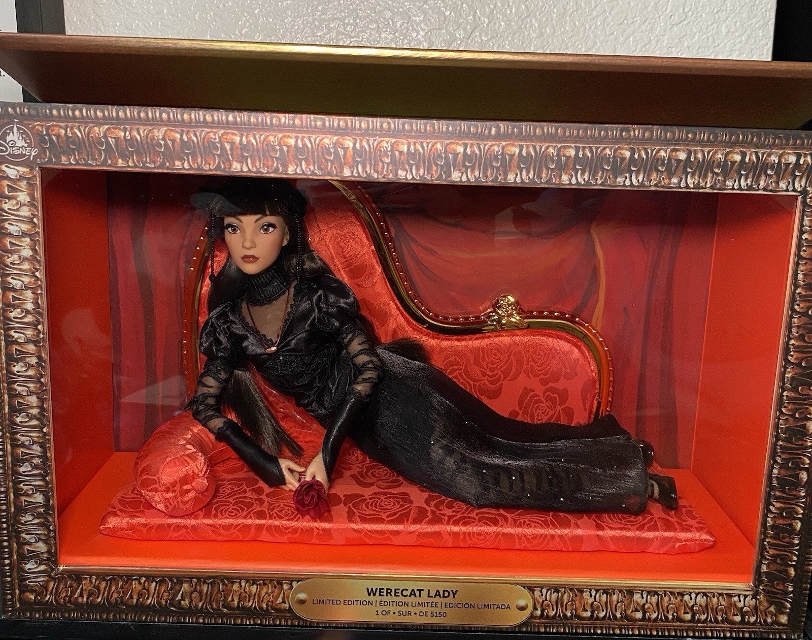 Disney Haunted Mansion Werecat Lady Doll LE  #2037 of 5150 New In Box