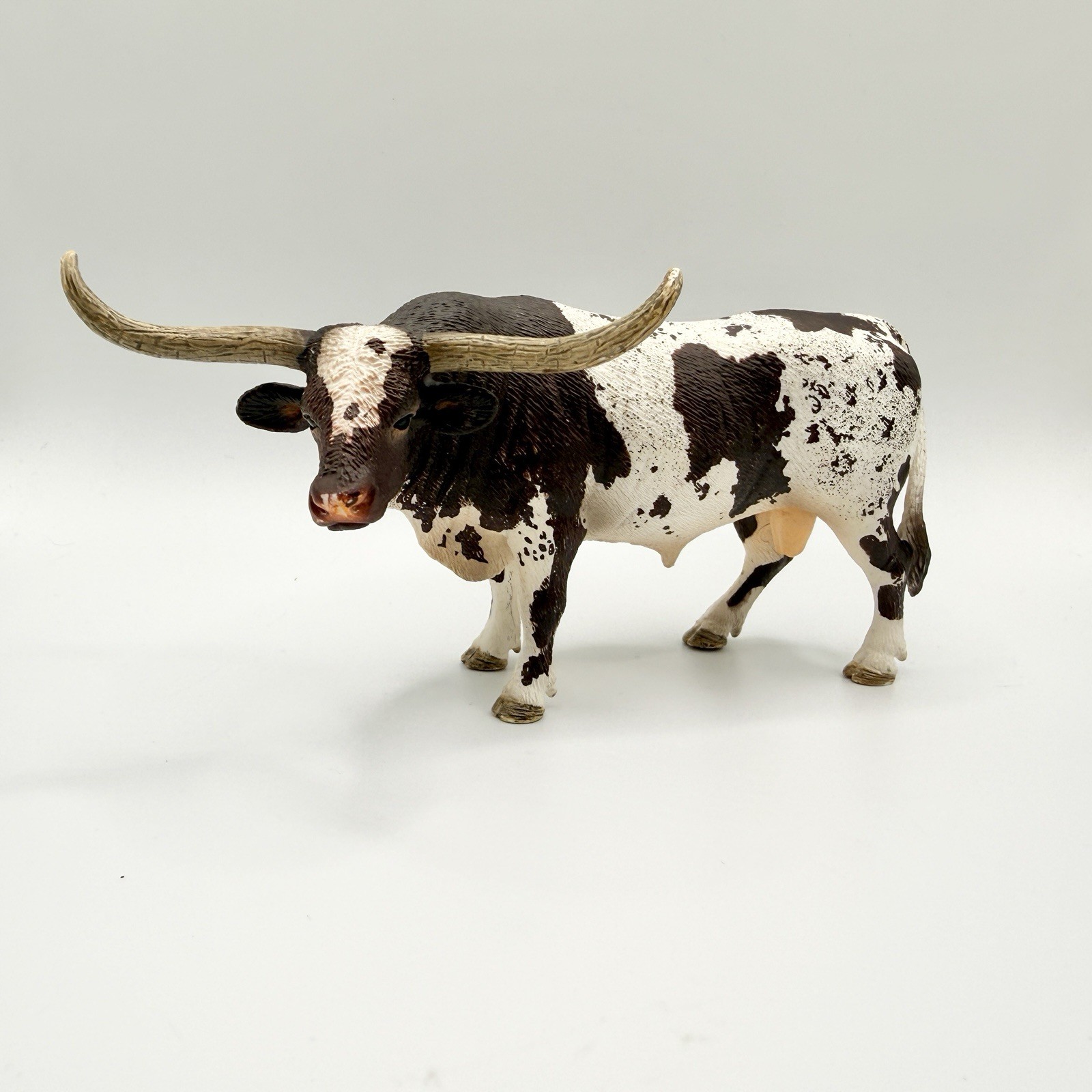 Schleich Texas Longhorn Bull Male Steer Figure Retired Toy Animal 2012 Farm Ox