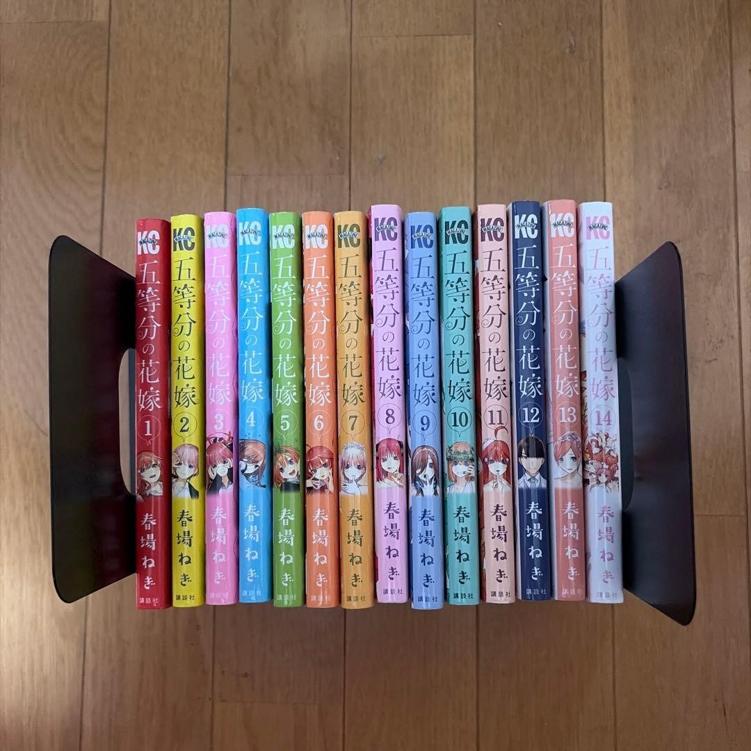 The Quintessential Quintuplets Complete Set vol. 1-14 manga Comics Japanese The Quintessential Quintuplets Complete Set vol. 1-14 manga Comics Japanese