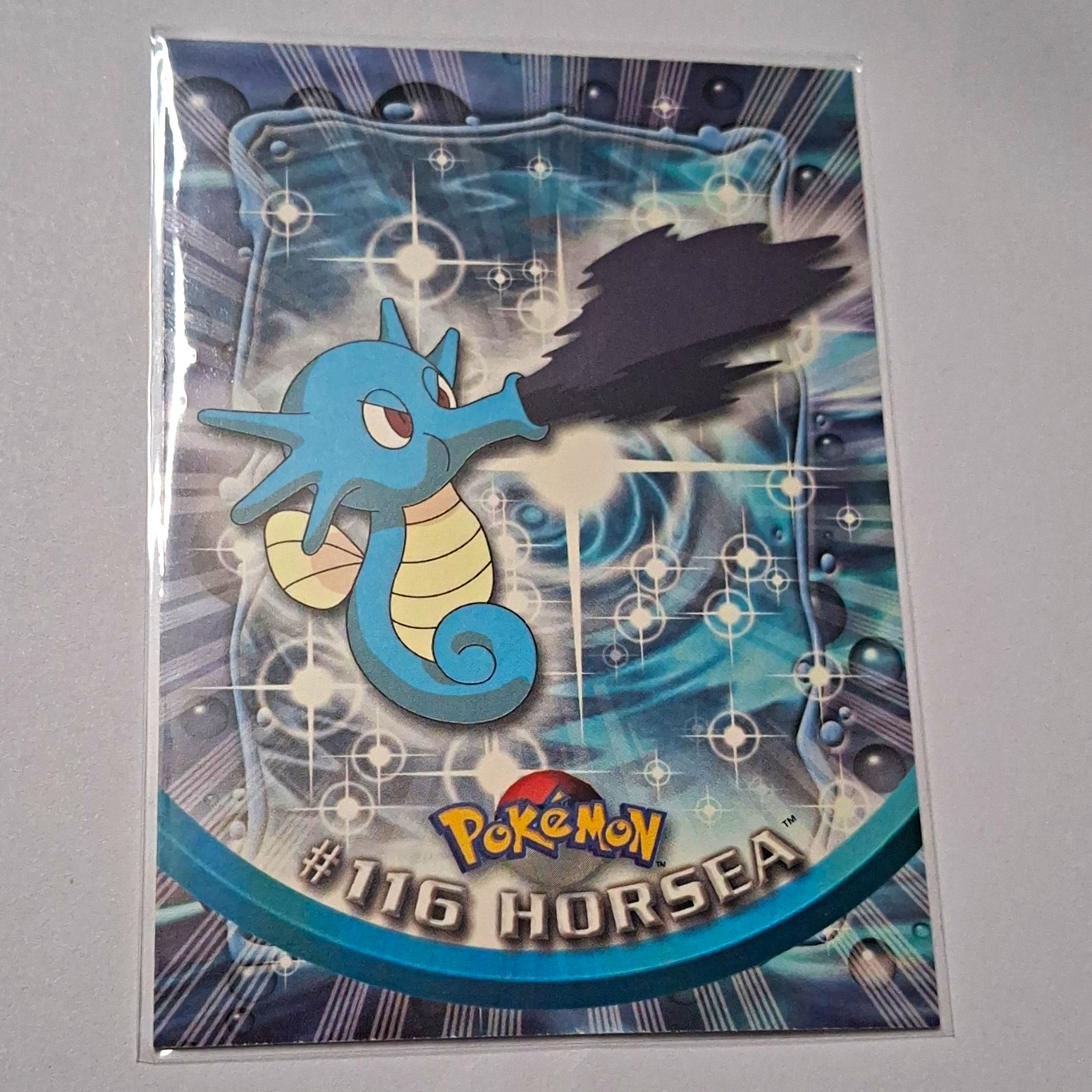 Topps 2000 Pokémon TV Animation Edition #116 Horsea Trading Card