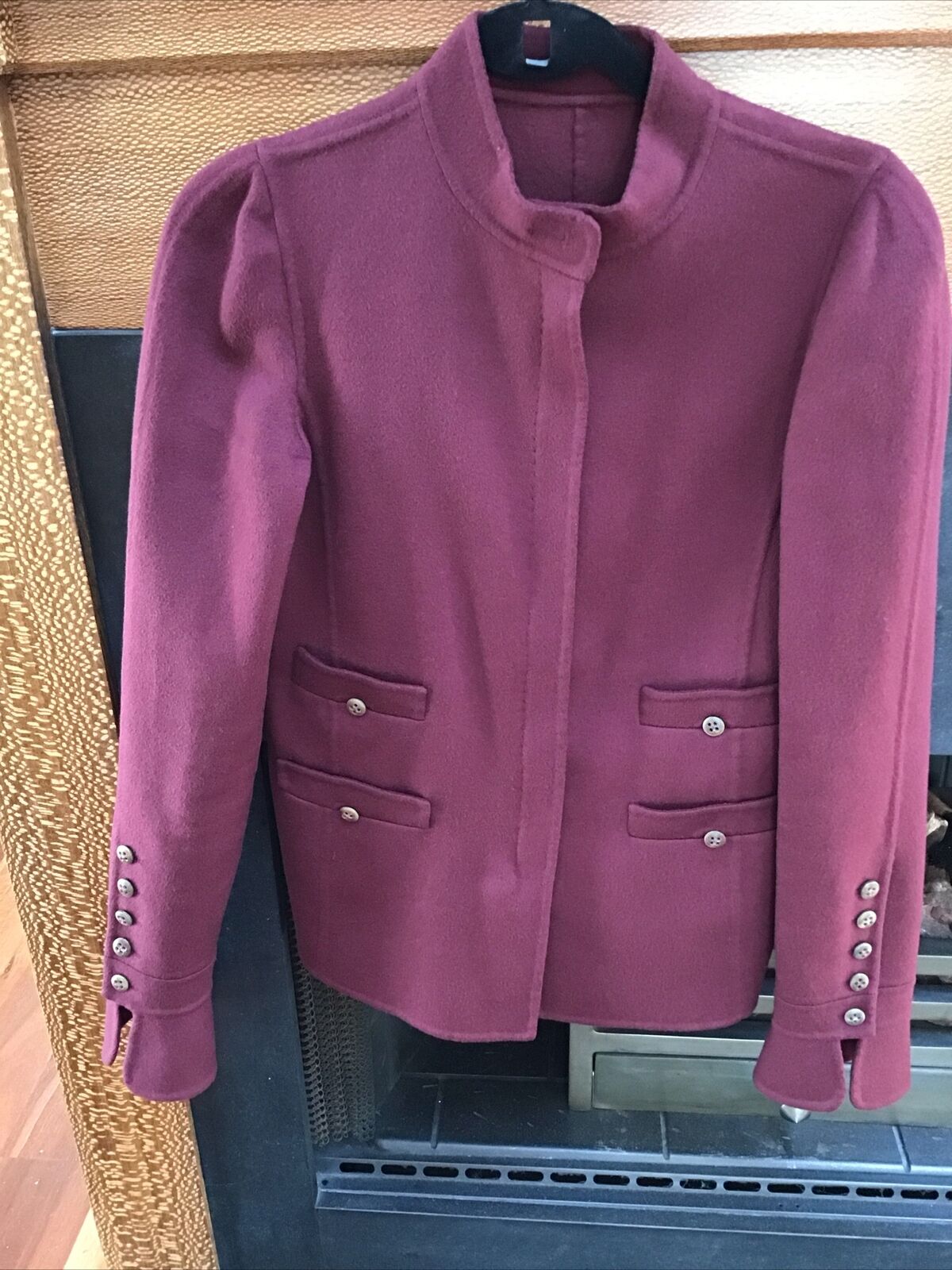 Oscar de la renta Women 2 Piece Suit Set Size 6 , 100% Cashmere Made In Italy