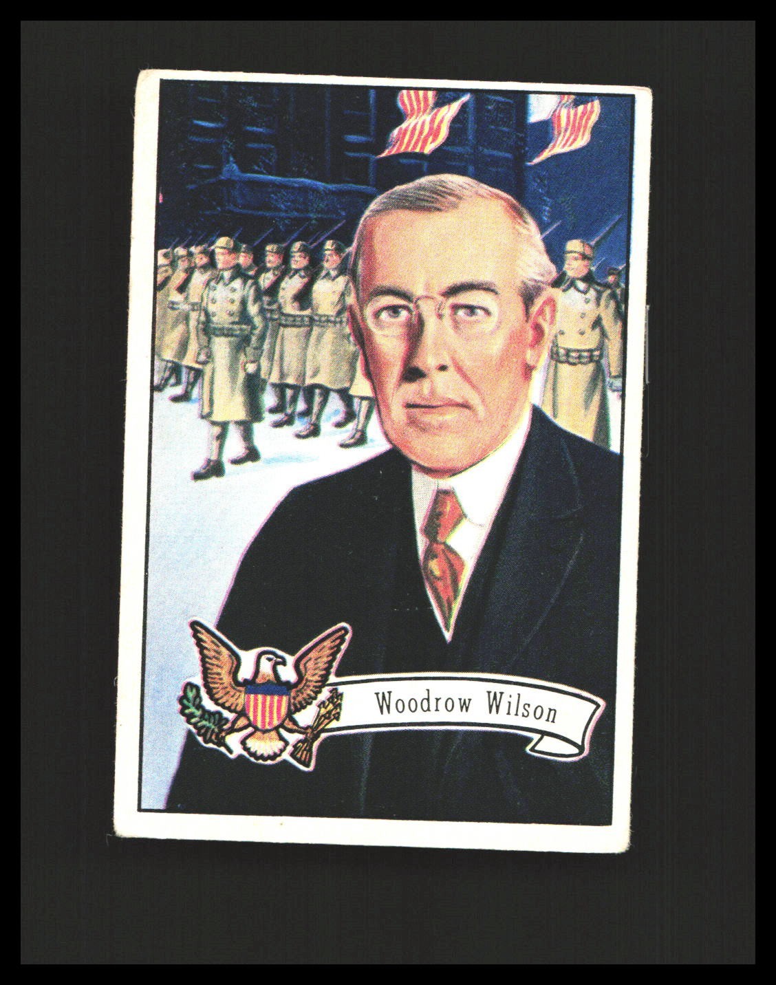 1952 Woodrow Wilson - Topps Bowman Vintage U.S. Presidents #30