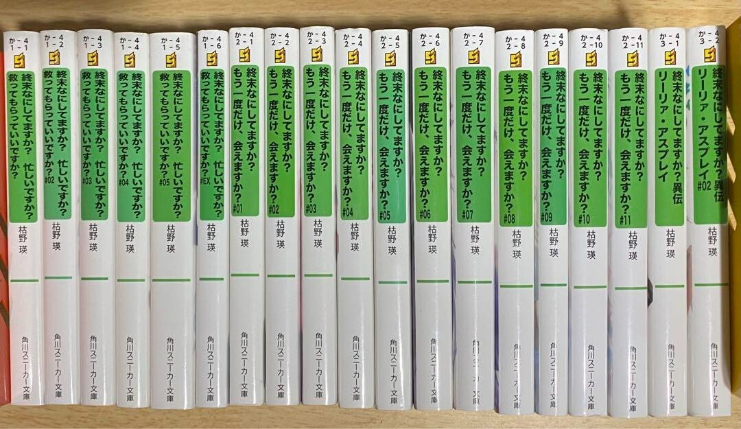 WorldEnd: What Do You Do at the End of the World? Japanese 19 books All Complete