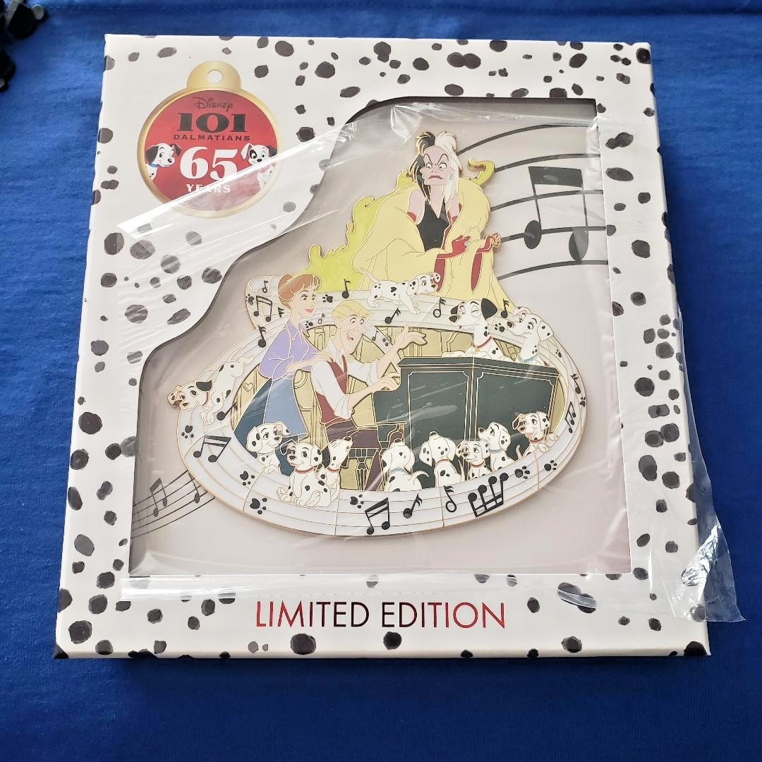 Disney WDI MOG 101 Dalmatians 65th Anniversary Super Jumbo Pin LE 300