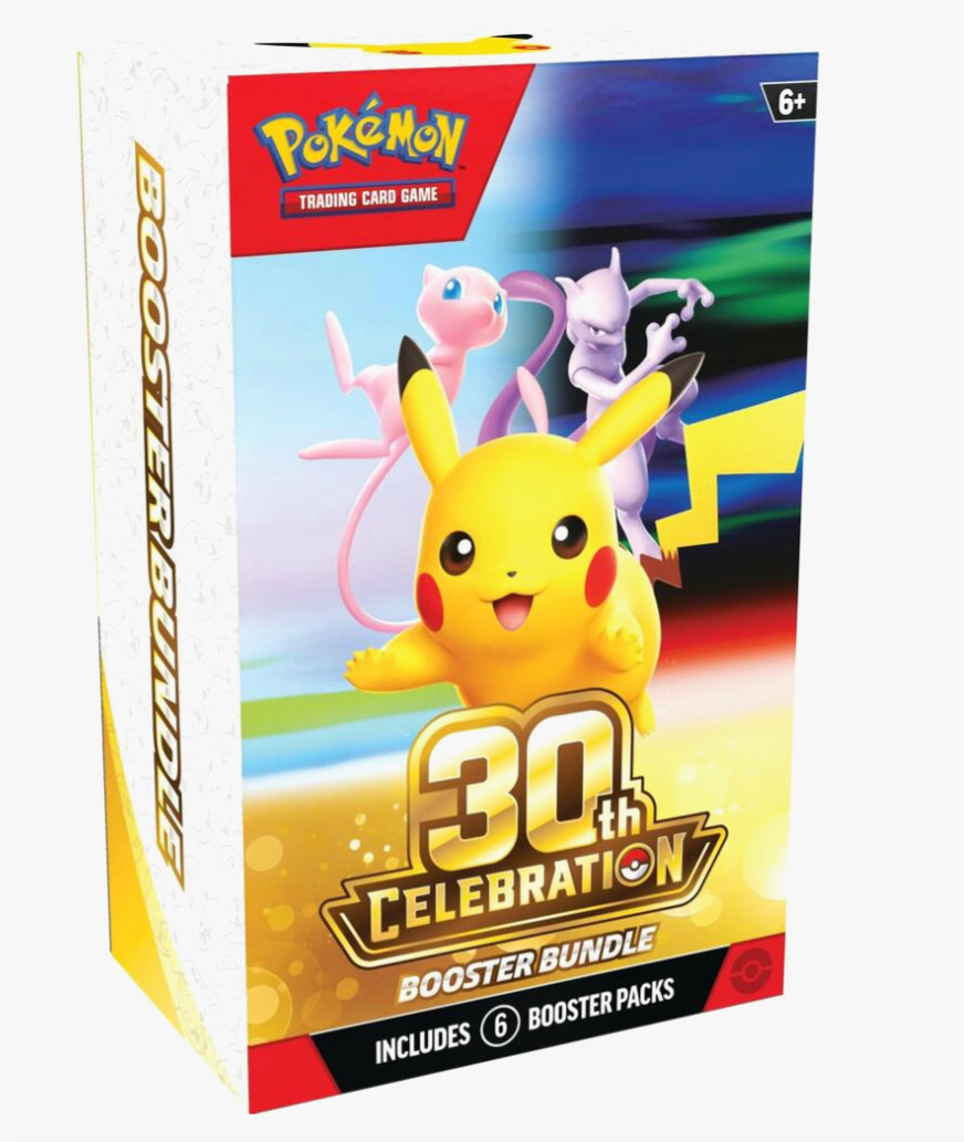 Pokemon 30th Anniversary Booster Bundle PRESALE October (lock It In)