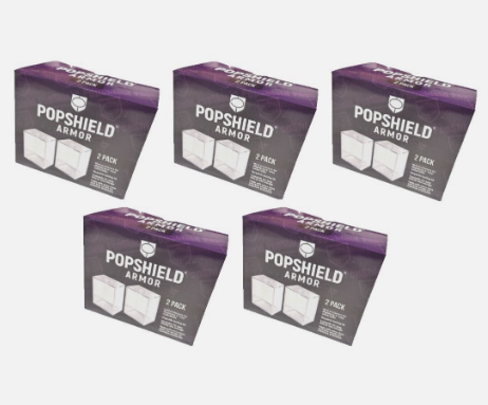 lot of 5 - Two Pack Pop Shield Armor Hard Stack for 4