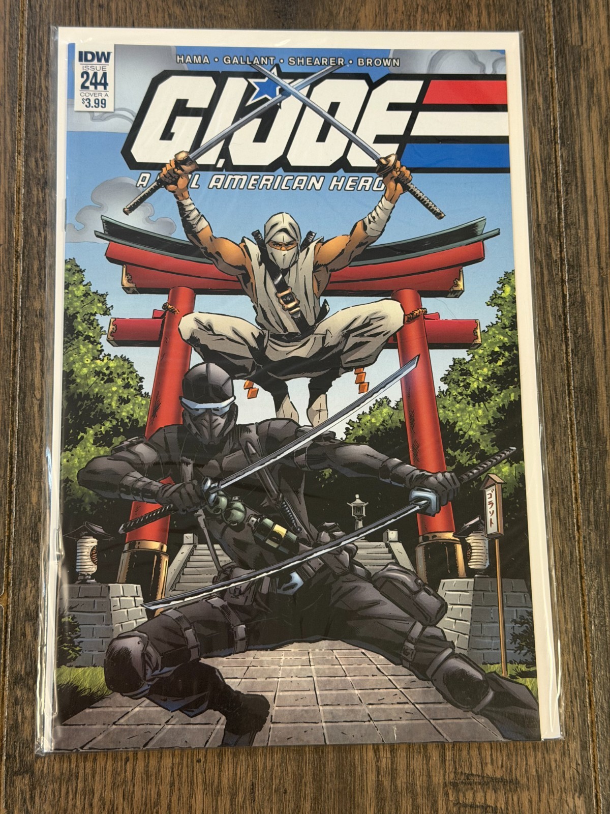 G.i. Joe #244 IDW 2107 1st Dawn Moreno Snake Eyes G.i. Joe #244 IDW 2107 1st Dawn Moreno Snake Eyes