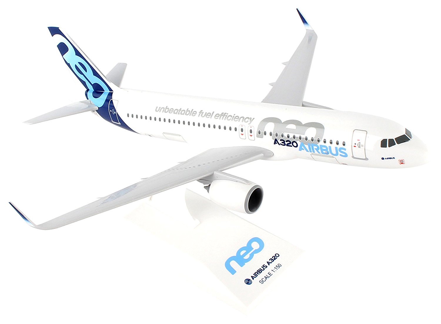 Skymarks SKR939 Airbus A320Neo House Color Desk Display 1/150 Jet Model Airplane