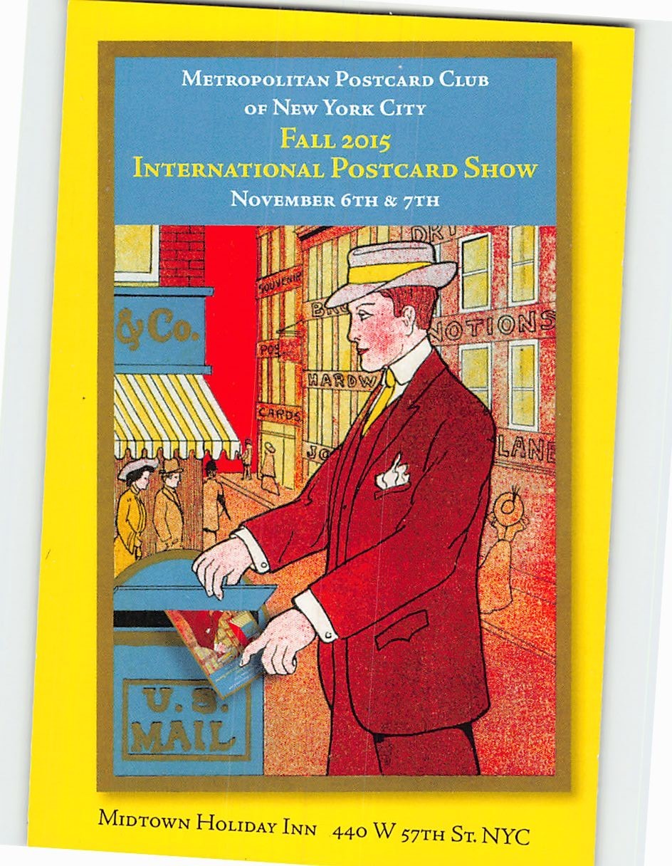 Postcard Fall 2015 International Postcard Show Advertisement