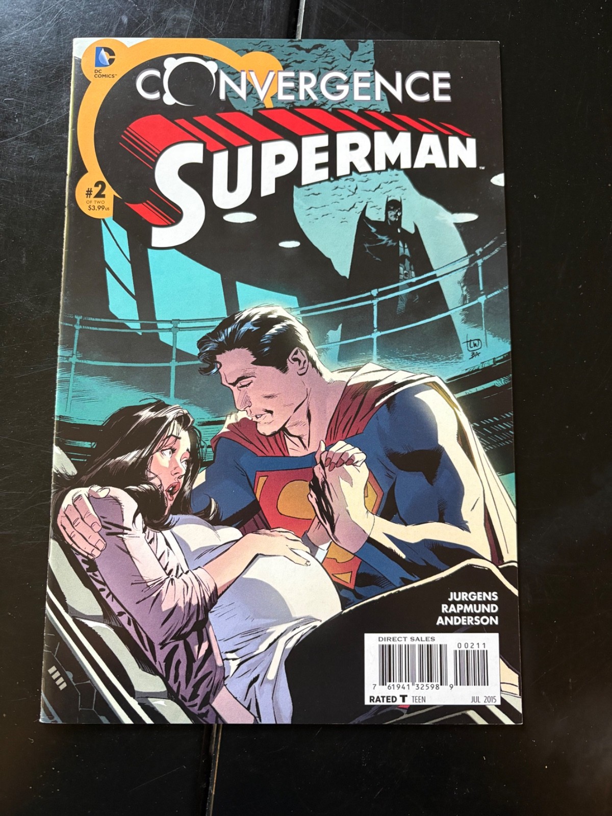 Convergence: Superman #2 (2015) 1st APP Jonathan Kent NM- 9.2