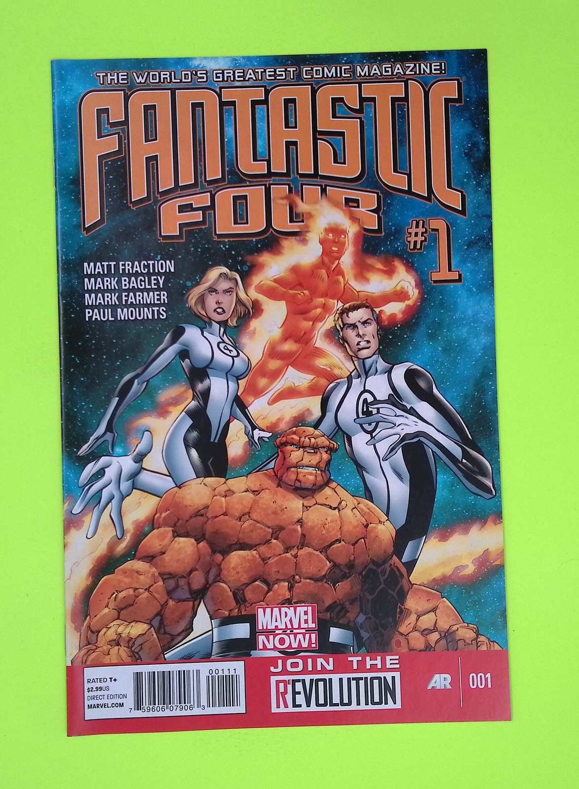 Fantastic Four #1 Vol. 4 2013 Marvel Comics 1st App 8.0 Comic Book G15-109