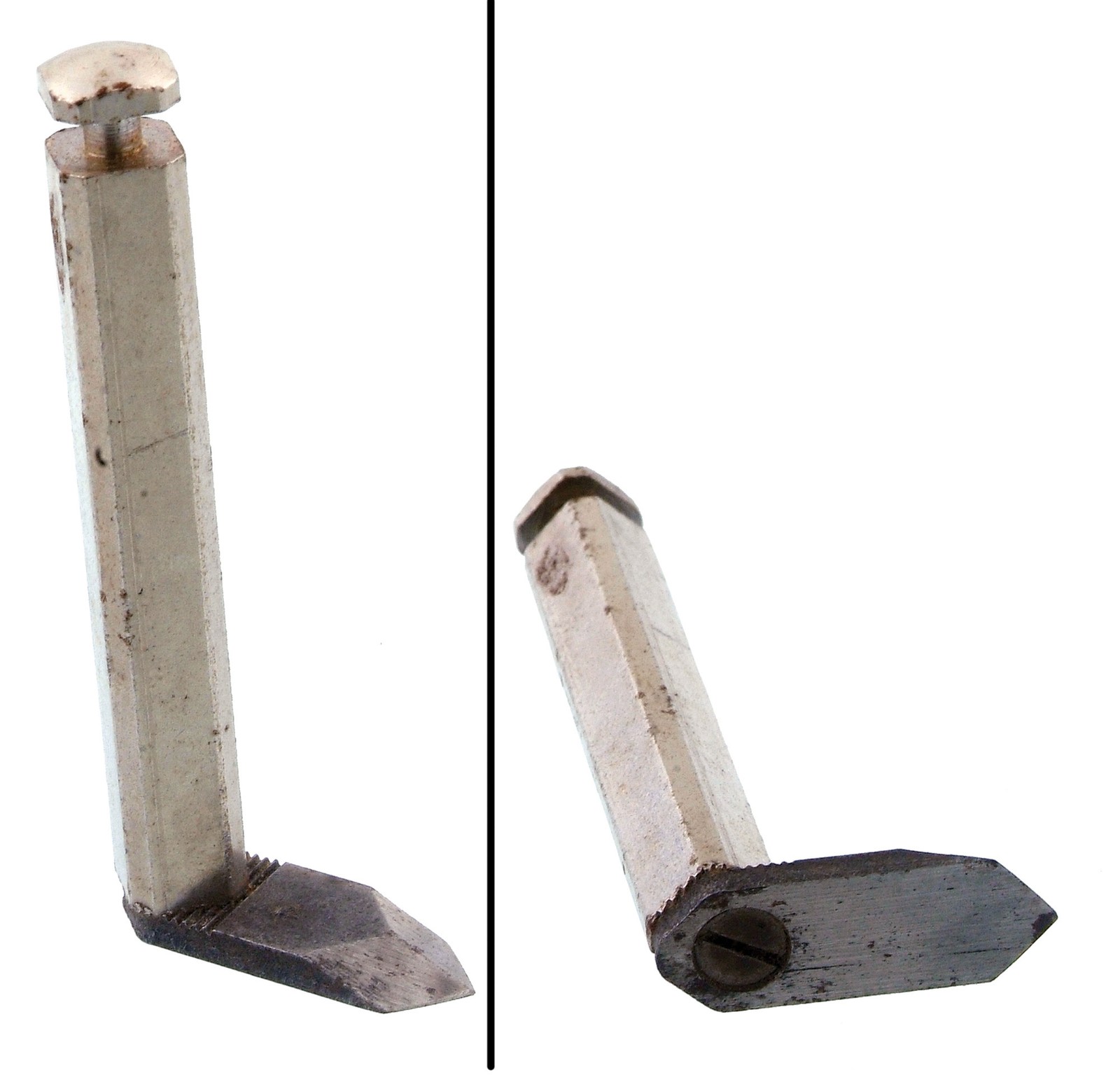 Orig. Later V-Shape Cutting Iron for Stanley No. 71 Router - mjdtoolparts