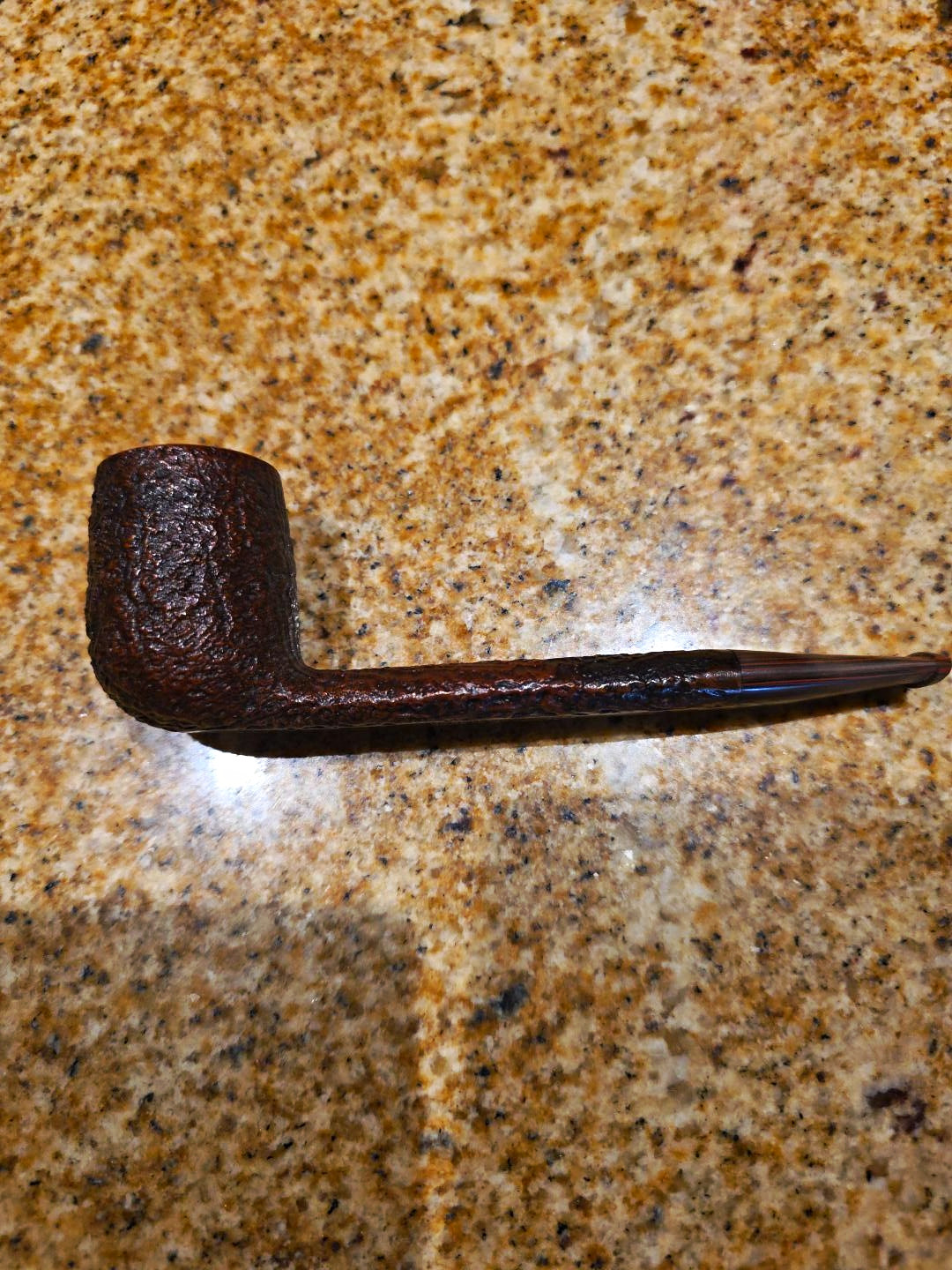 Vintage 1982 Dunhill Cumberland 5109 Group 5 Canadian Estate Pipe White Spot