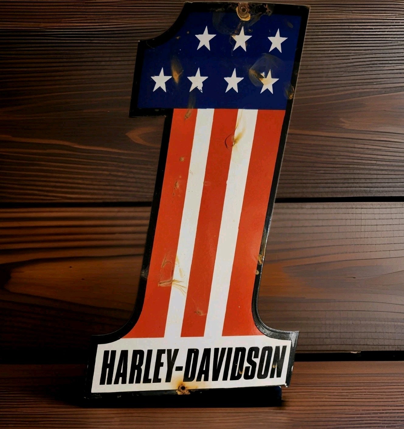 Vintage Harley Davidson Motorcycles Porcelain Sign 30