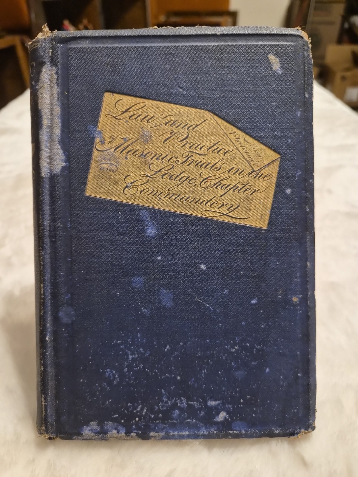 ANTIQUE 1871 Masonic Trials Law & Practice Henry Look VA GA History Signed