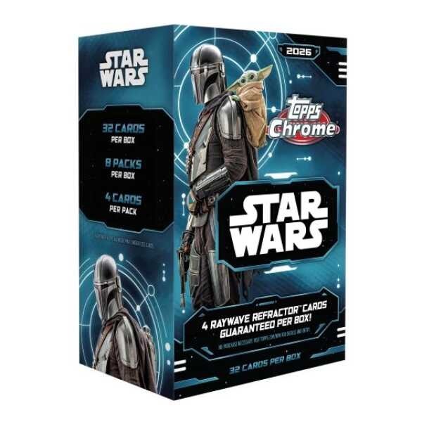 2026 Topps Star Wars Chrome Blaster Box