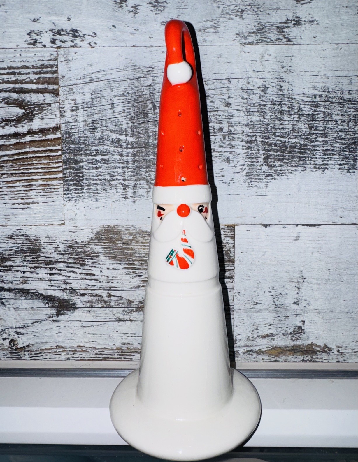 RARE + MINT James R Summers SHAFFORD Santa Appetizer Toothpick Holder 🎅🏻🫕🎄