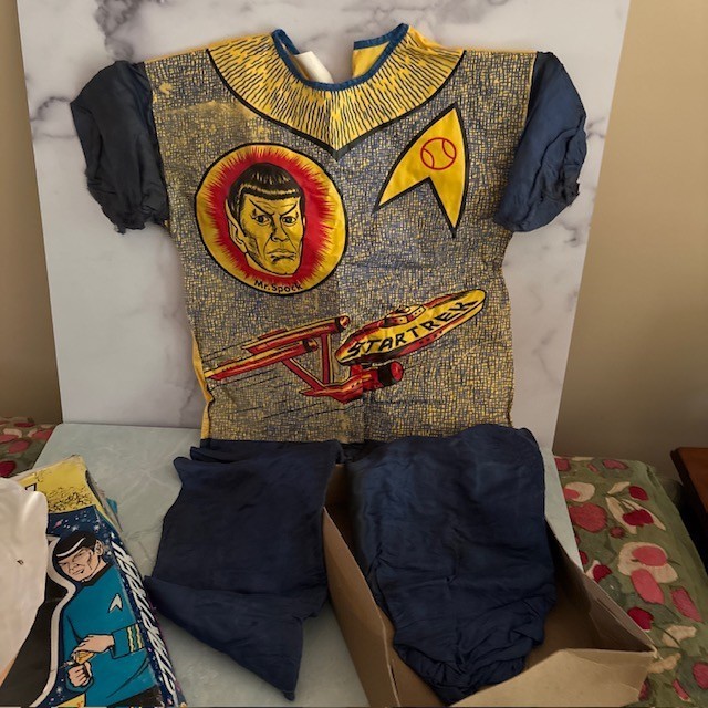STAR TREK SPOCK Vintage 1975 Ben Cooper Brooklyn Kids Halloween Costume Collect