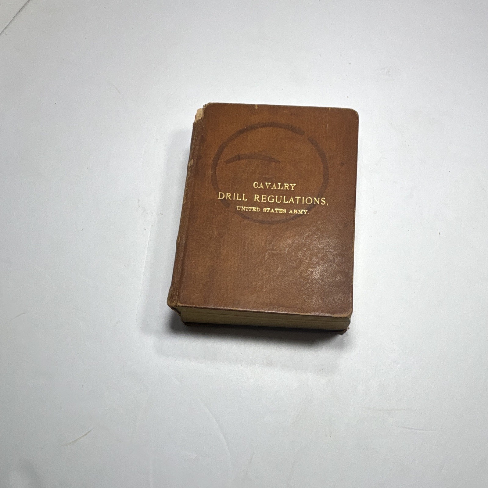 Cavalry Drill Regulations United States Army Original WWI Militaria Book 1896