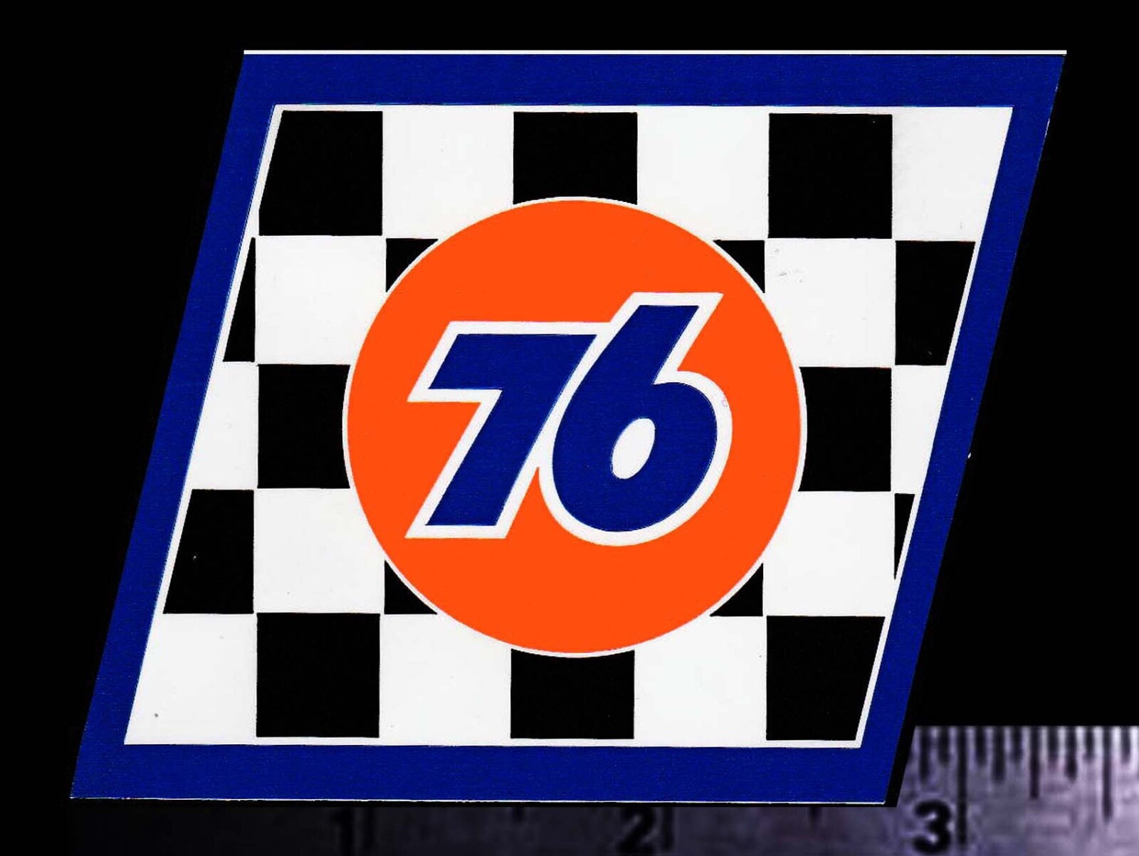 UNION 76 Flag - Original Vintage 1970’s 80's Racing Decal/Sticker