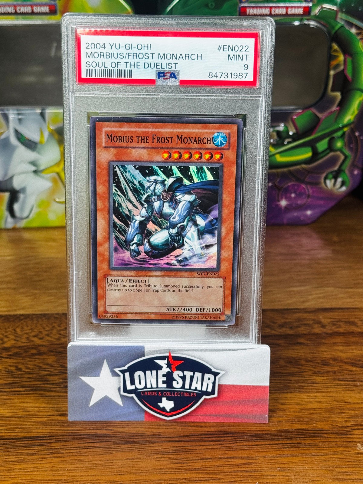 2004 Yu-Gi-Oh Soul of the Duelist Mobius the Frost Monarch #EN022 PSA 9