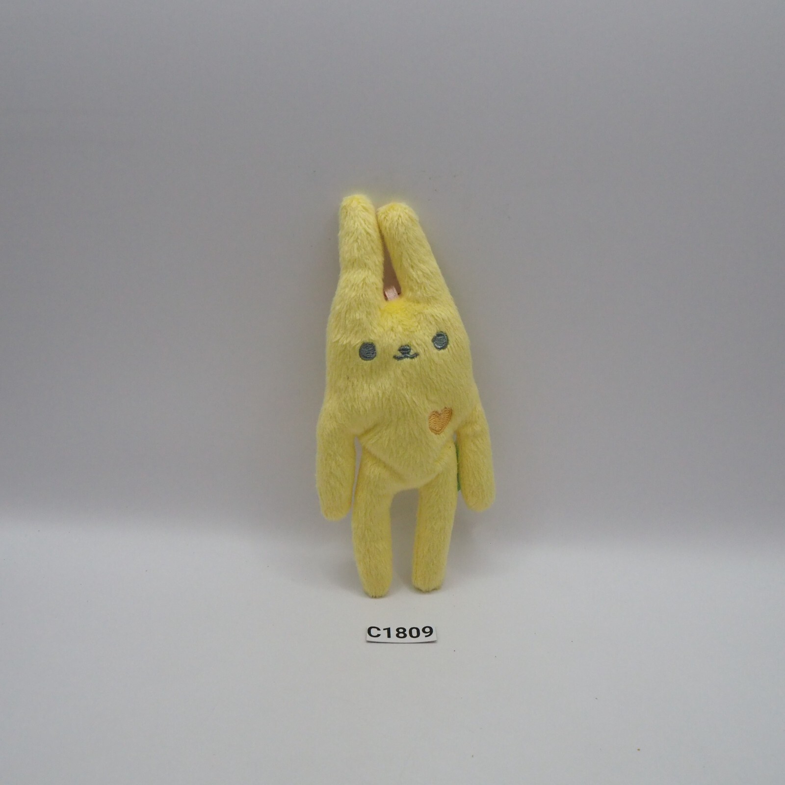 Flan softy mascot C1809 Yellow Rabbit Amuse 5.5\