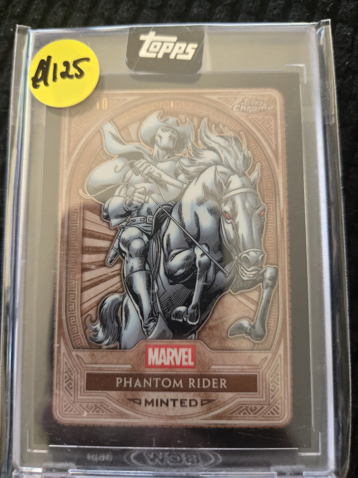 2025 Topps Mint Phantom Rider Black /10 Encased