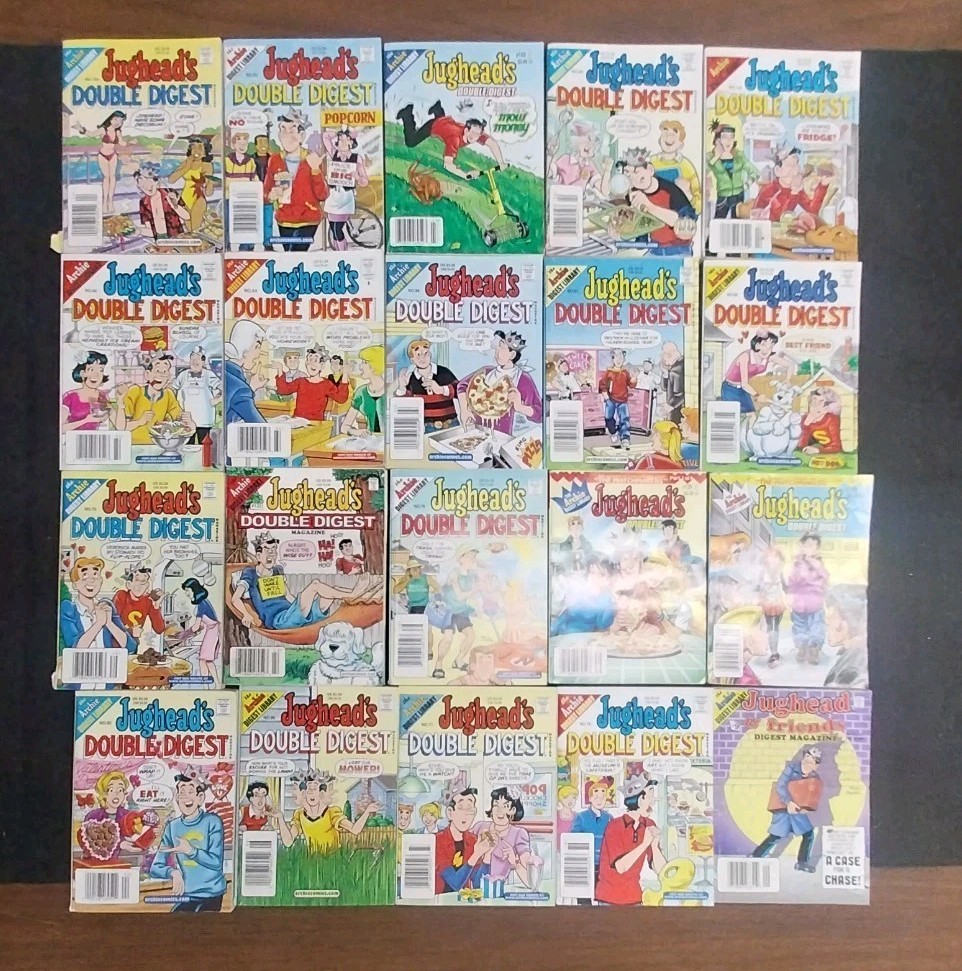 Vintage Jugheads Double Digest Archie Double Digest Lot Of 20