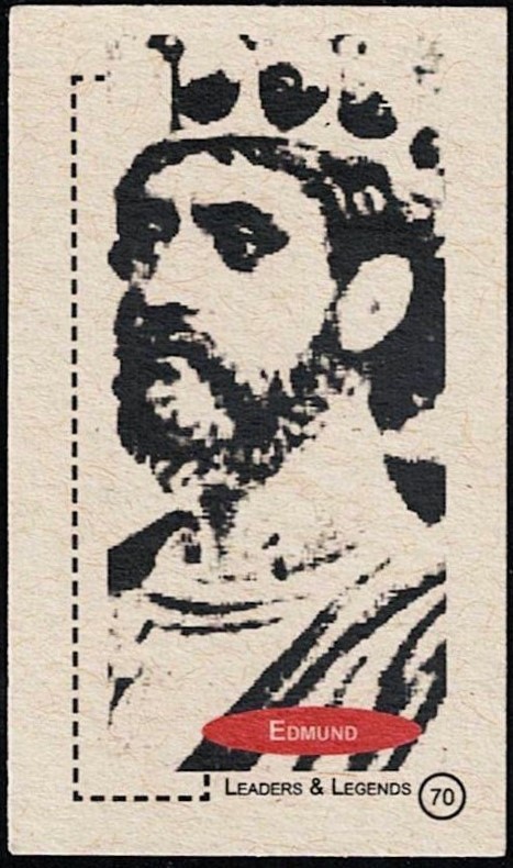 EDMUND I - 2011 'LEADERS & LEGENDS' Card #70 - KING of the ENGLISH * 931-946