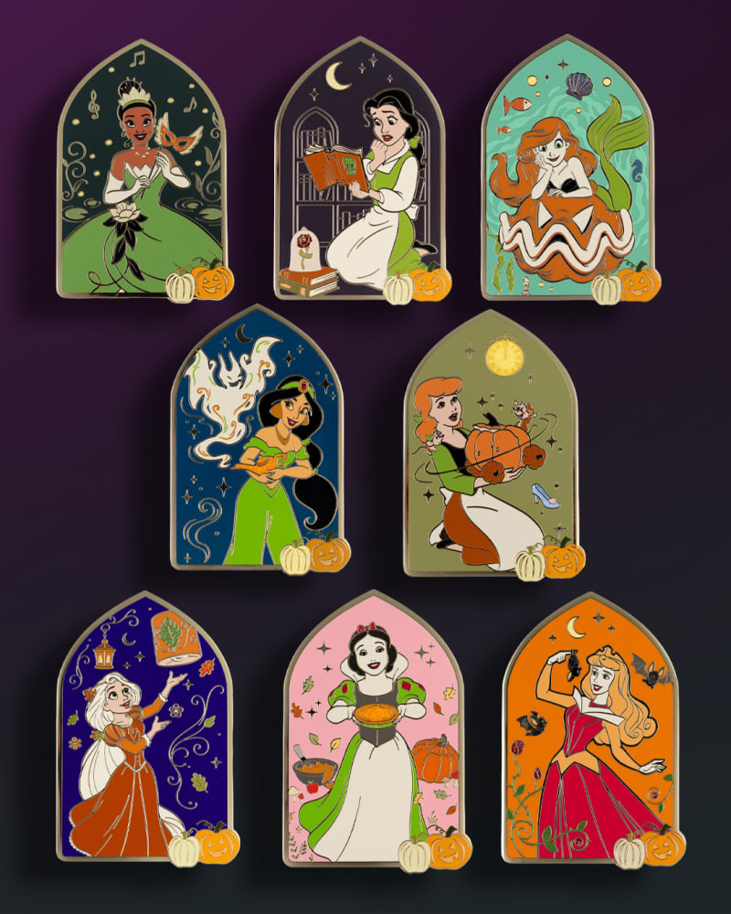 Disney PALM Library Halloween 2026 Jumbo Collectible Trading Pin