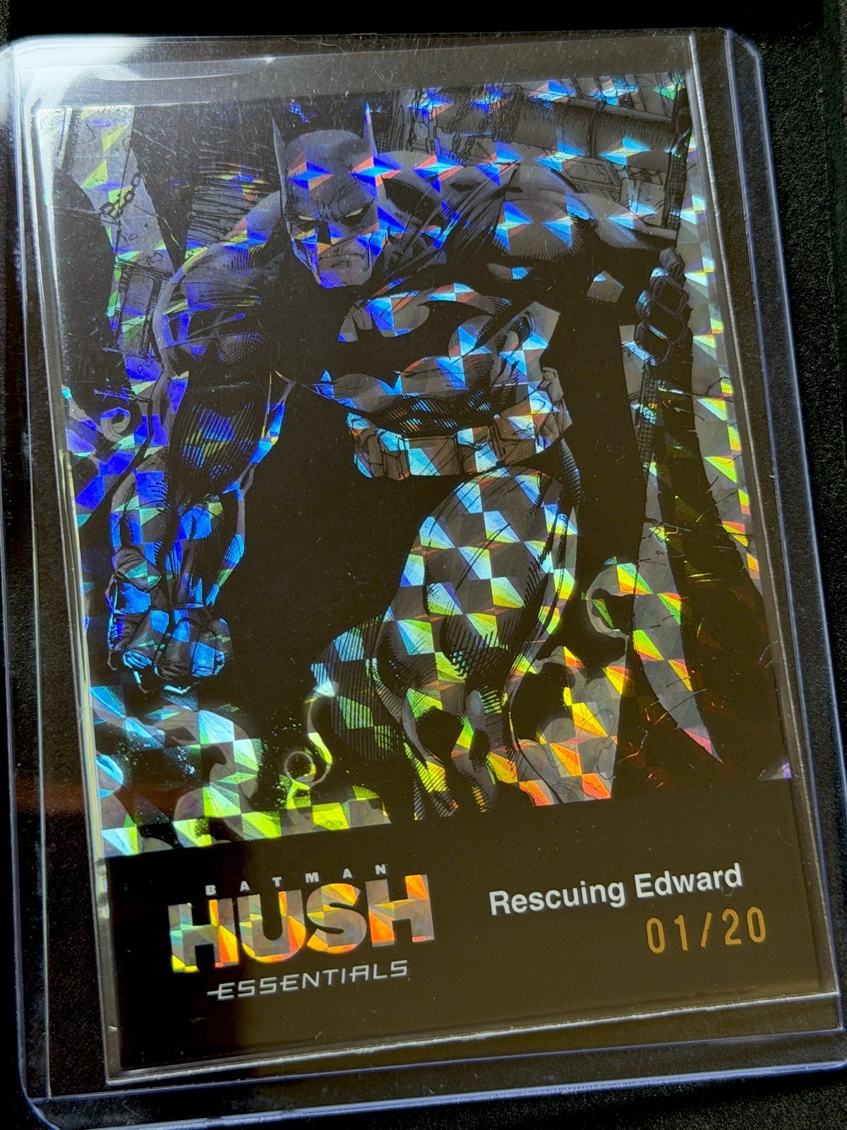 2025 Cryptozoic Batman Husg Essentials. #02 ‘Rescuing Howard’ /20 Holo **01/20**
