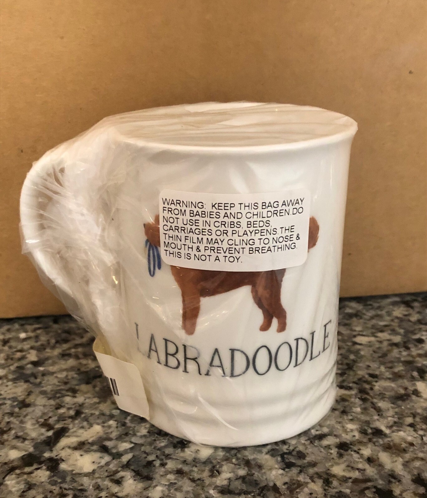 *Brand New*Labradoodle Best Dog Juliana Swaney Coffee Mug Made For Fringe Studio