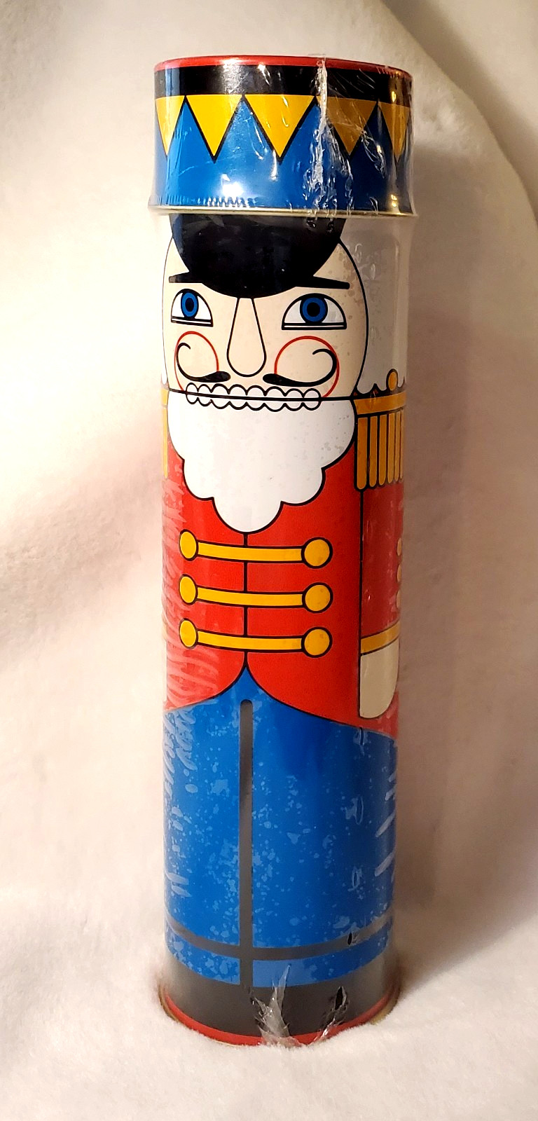 NOS-Vintage AVON 1984 Nutcracker Candy Tin 8\