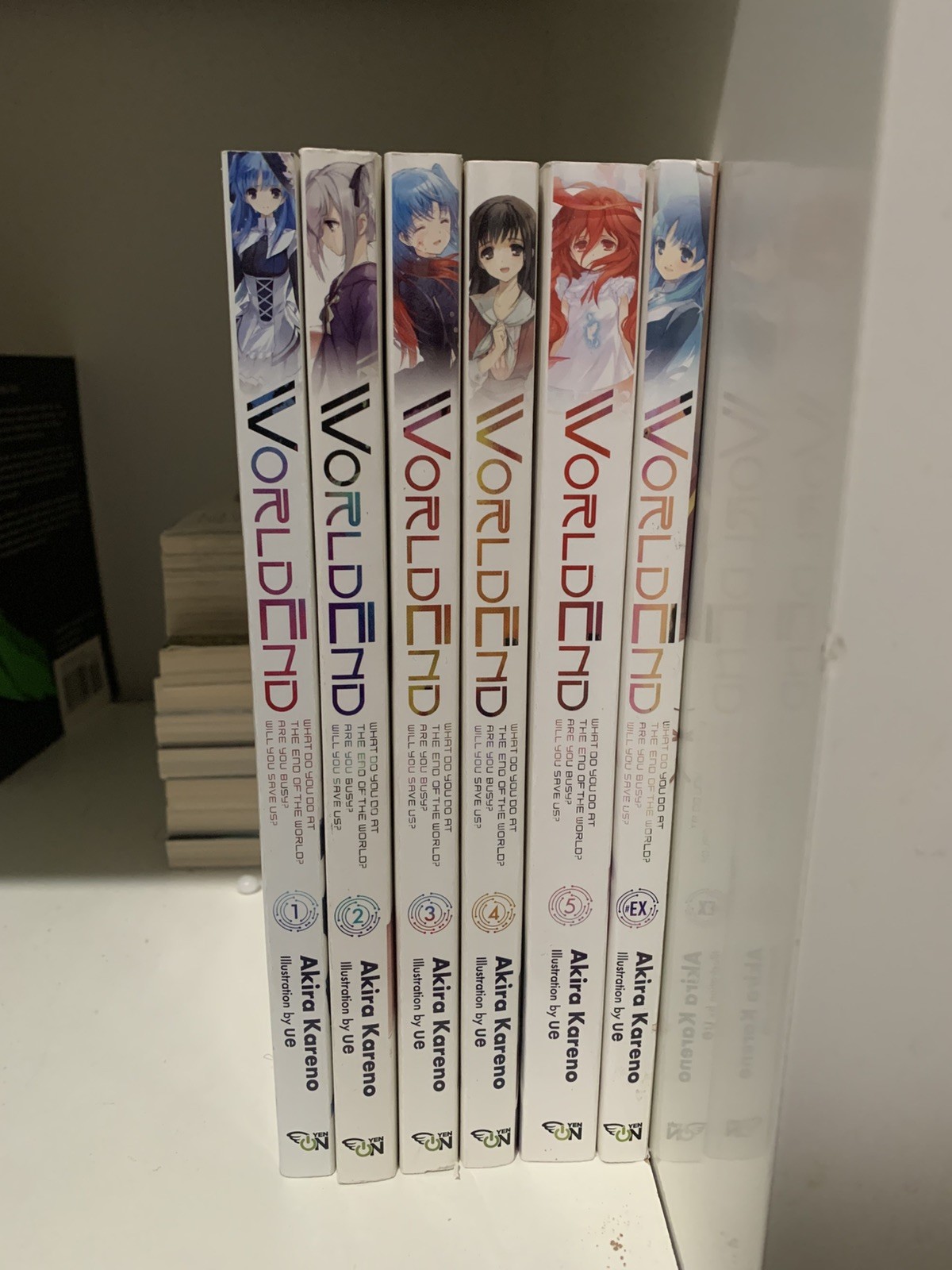 WorldEnd What Do You Do at the End of the World Volumes 1-6 Complete English