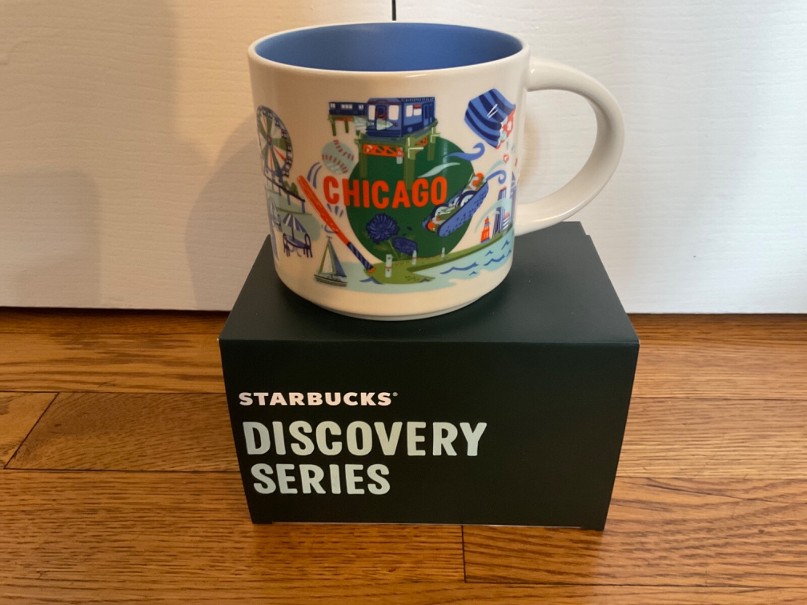 STARBUCKS “DISCOVERY SERIES” CHICAGO, JUST RELEASED 14oz. MUG, BRAND NEW IN BOX