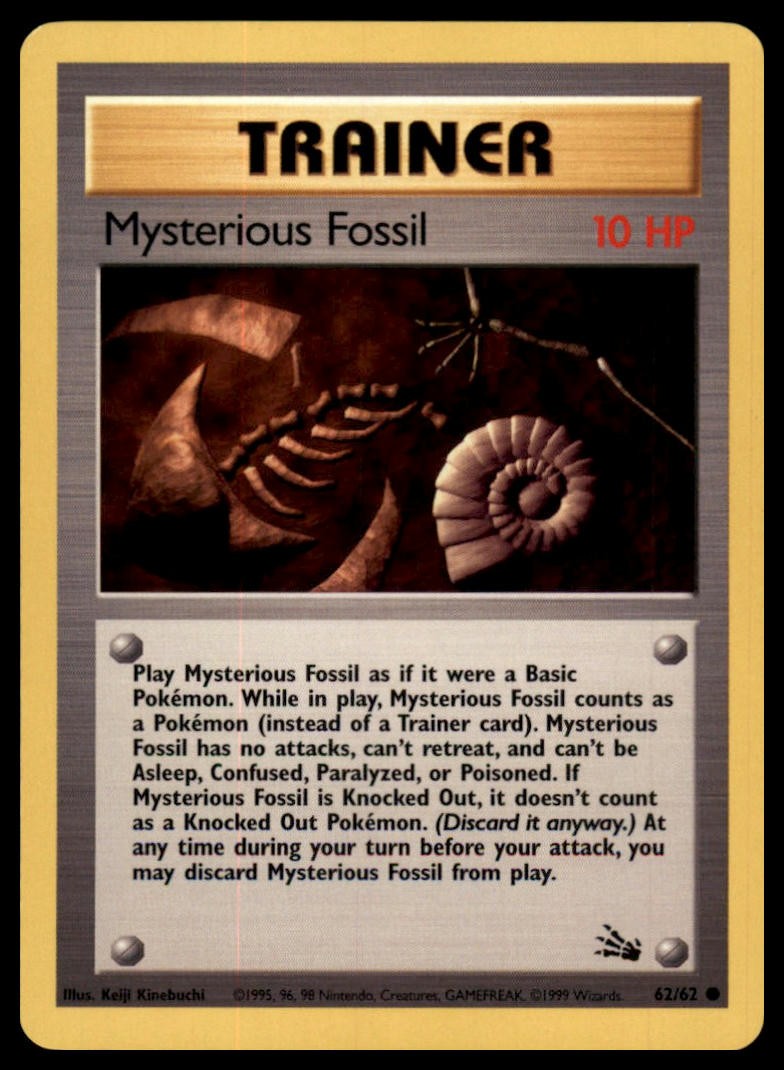 Fossil #62/62 Mysterious Fossil