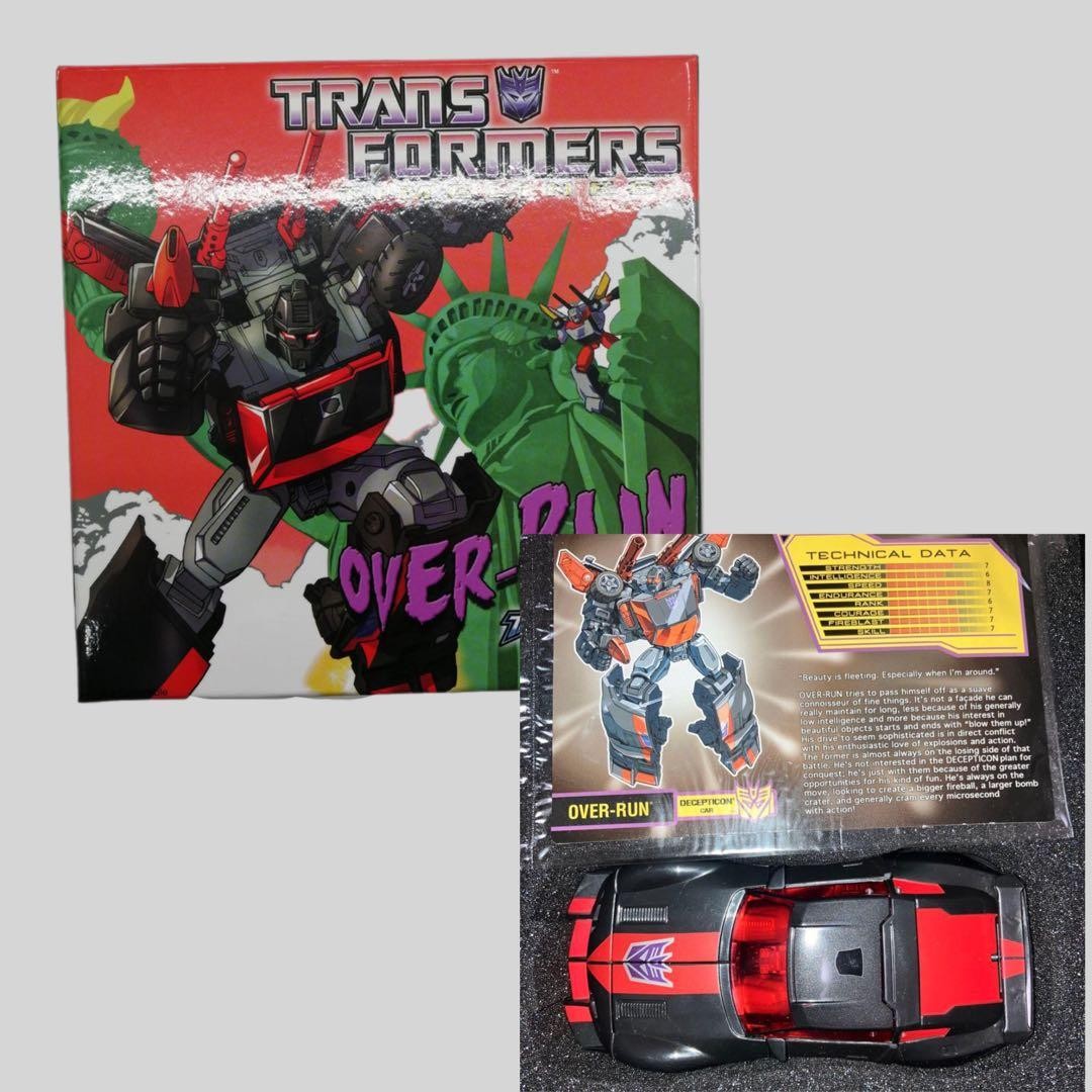 Transformers Overrun TFCC Action Figure Collectible Toy Rare Set
