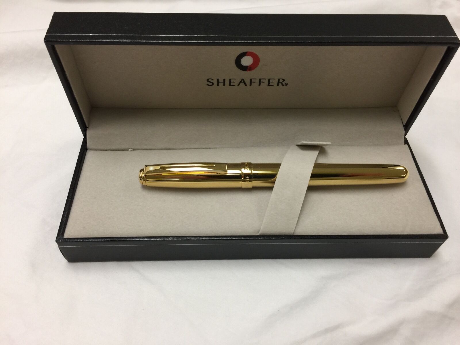 Sheaffer Prelude Fluted 22k Gold Plated Rollerball - 100% Authentic - USA Seller