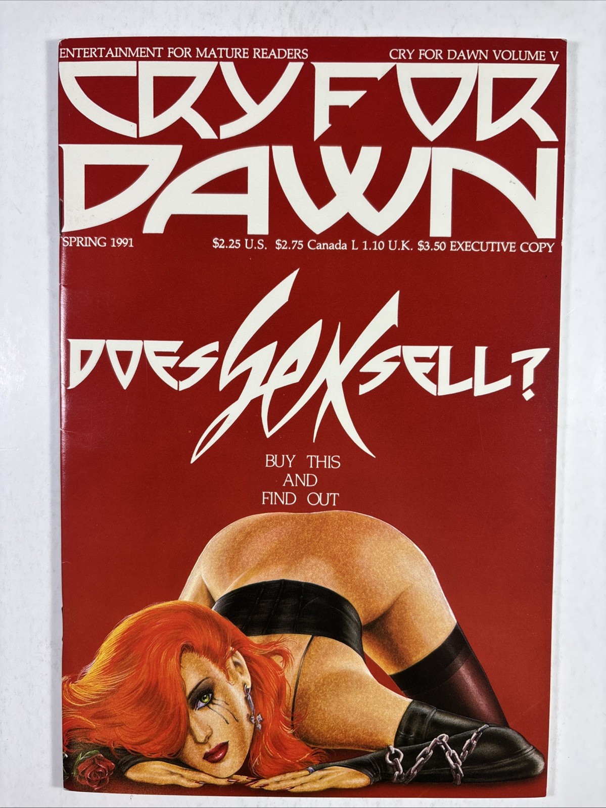 Cry for Dawn #5 (Cry for Dawn Productions Spring 1991)