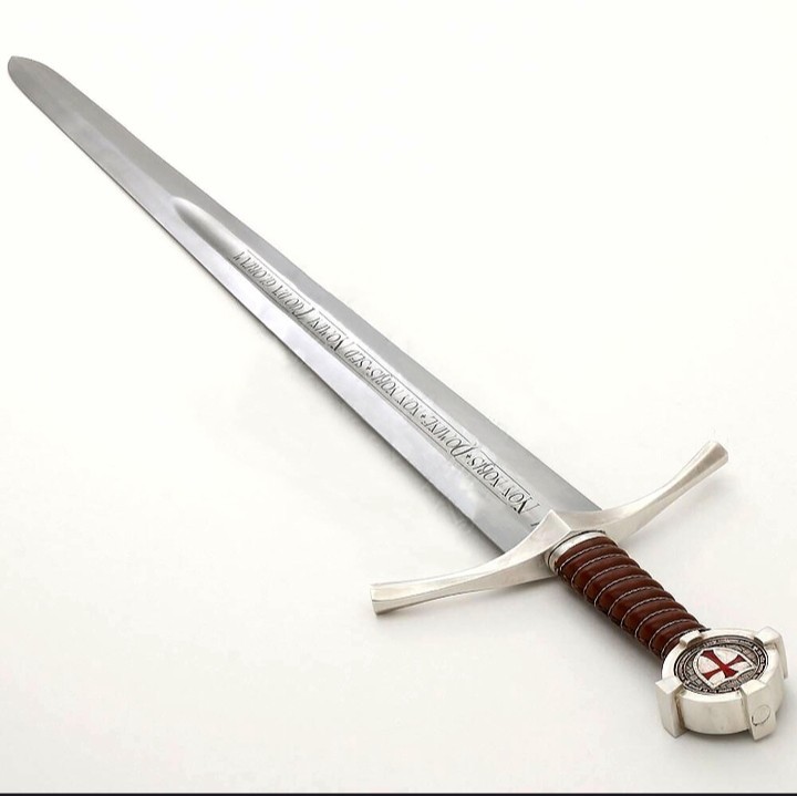 Handmade Knight Templar Sword Crusader Collectible Replica - free engraving